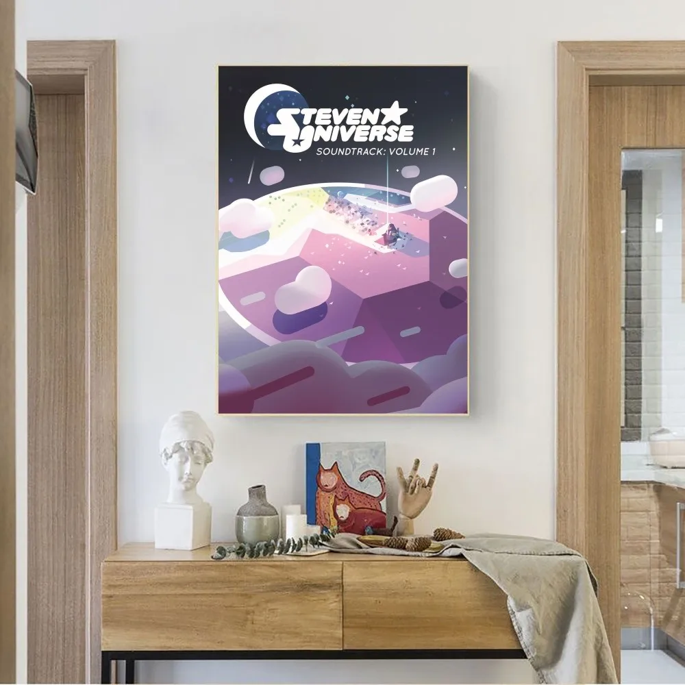 Steven Universe Retro Kraft Poster No Framed Poster Kraft Club Bar Paper Vintage Poster Wall Art Painting Bedroom Study Stickers