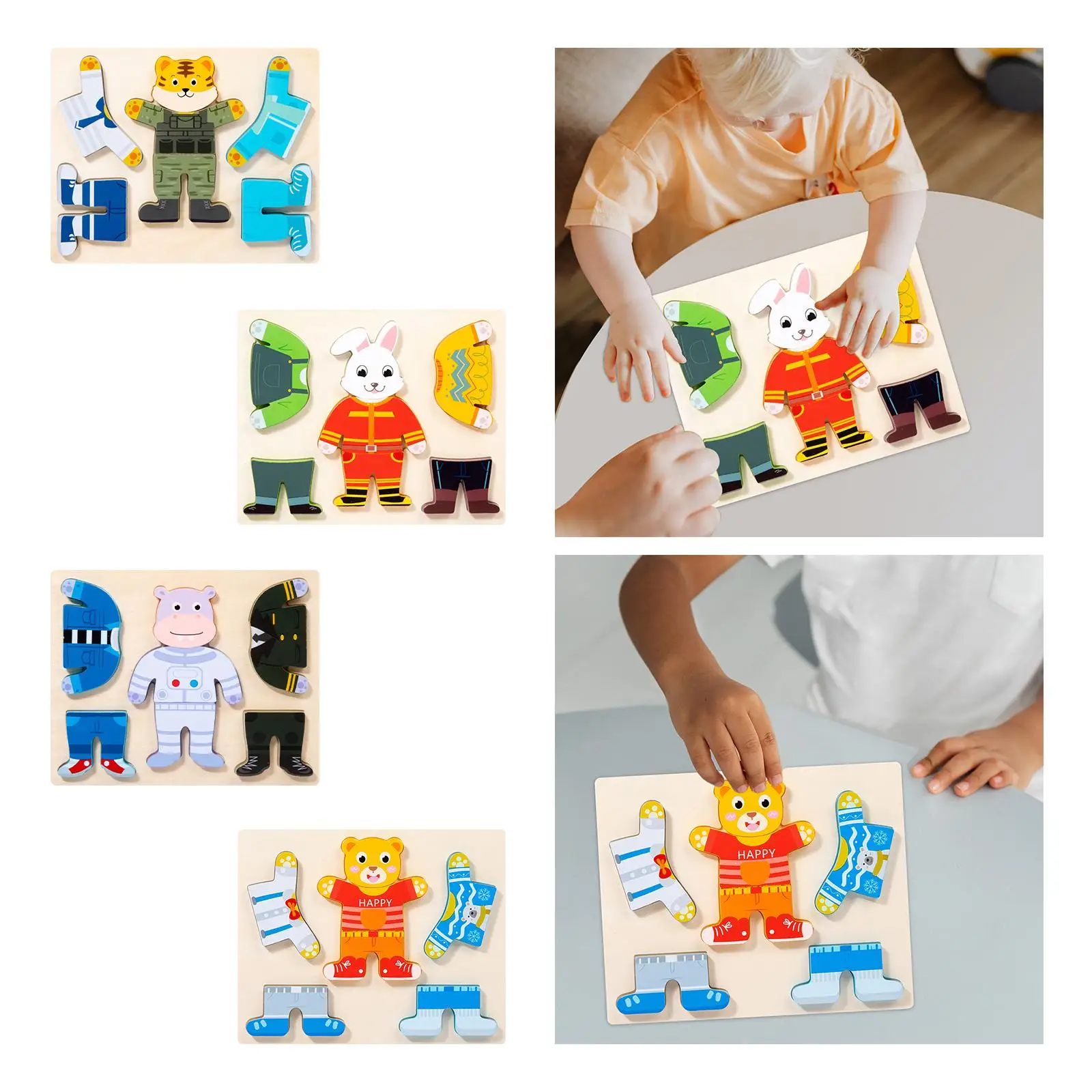 

Деревянный набор головоломок для сортировки и сопоставления для детей 4 лет