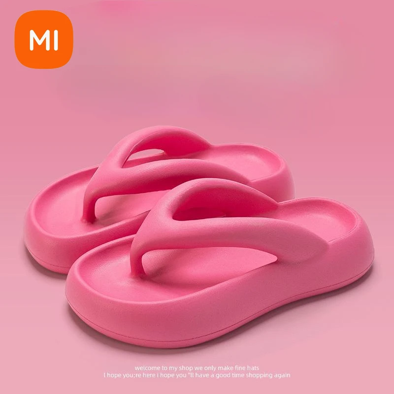 

Шлепанцы Xiaomi Mijia женские для дома, мягкие сандалии, мягкие тапочки, летняя удобная обувь, сланцы, Тапочки