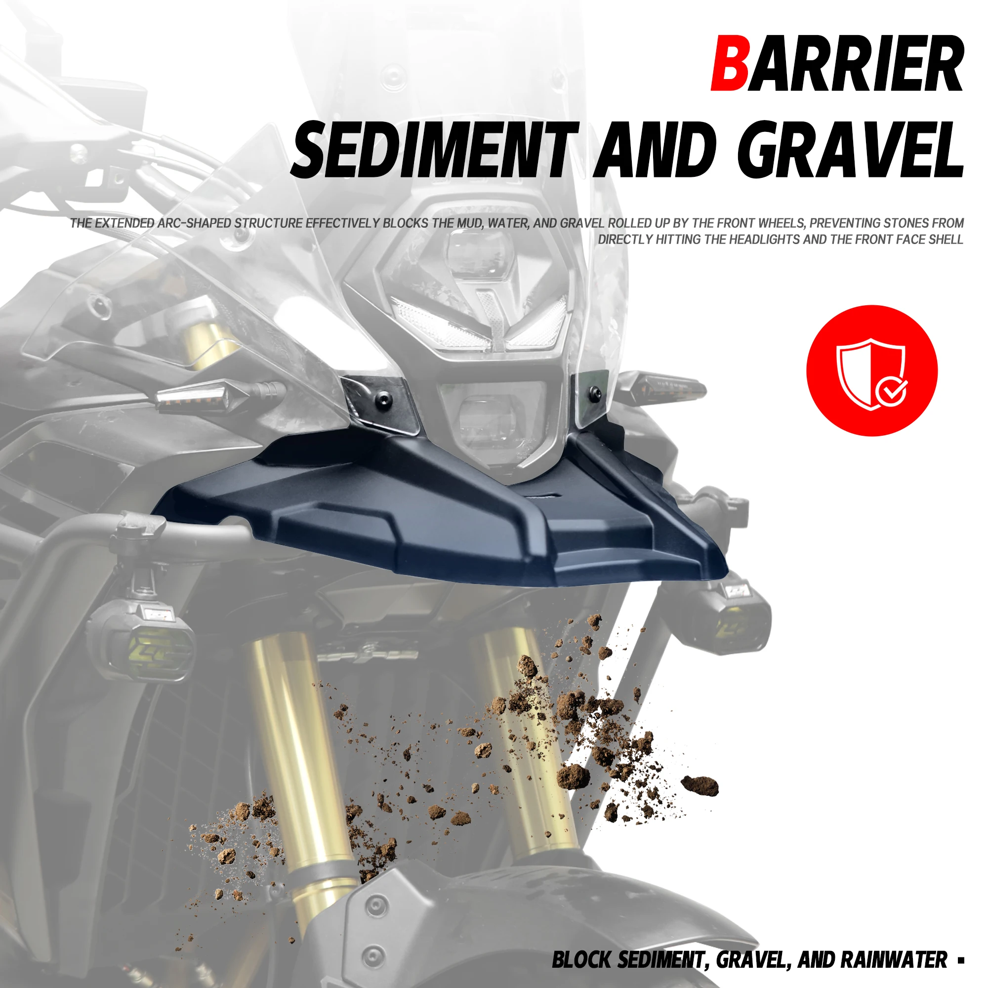 For Voge DS800X  800Rally Motorcycle DS 800X Sports Diversion Hood Front Wheel Extender Cover Front Extension Beak Arrows Cover