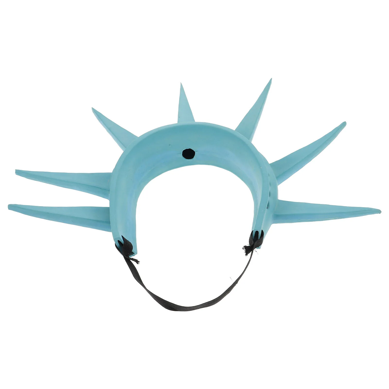 

Statue of Liberty Headband and Torch Set Patriotic Costume Accessory for Halloween Independence Day Celebration Unique Freedom