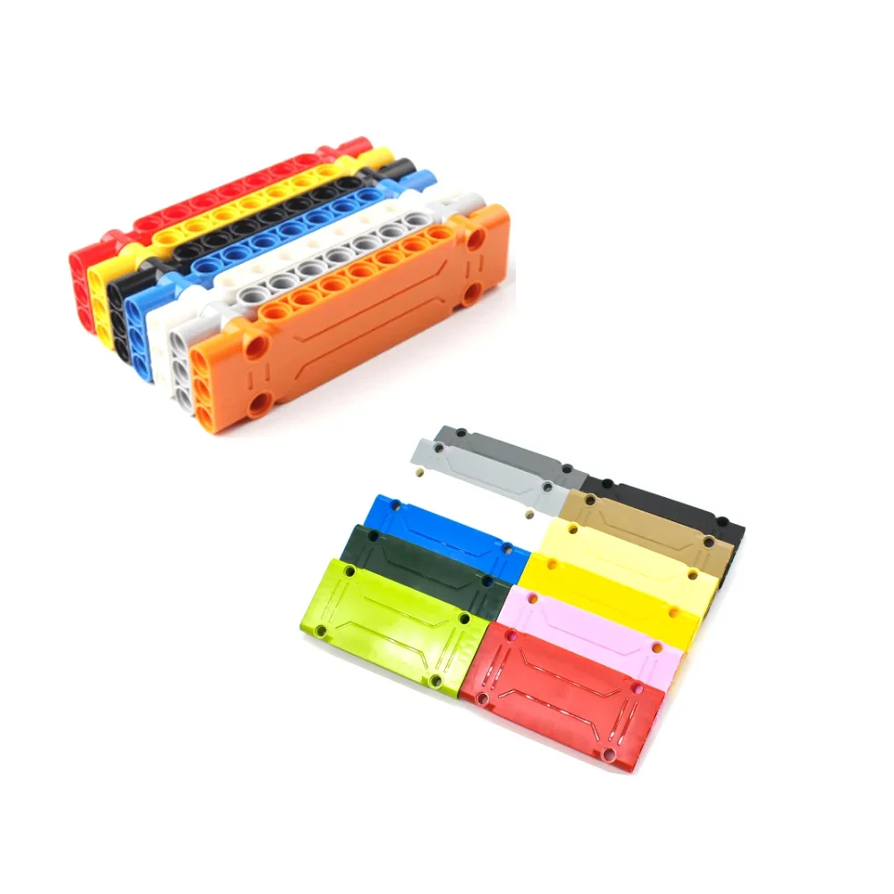 تجميع لوحة الجسيمات 1x5x11 1X3X11 لوحة مكعبات البناء الميكانيكية أجزاء السيارة الفنية 64782 15458 ألعاب الطوب للأطفال