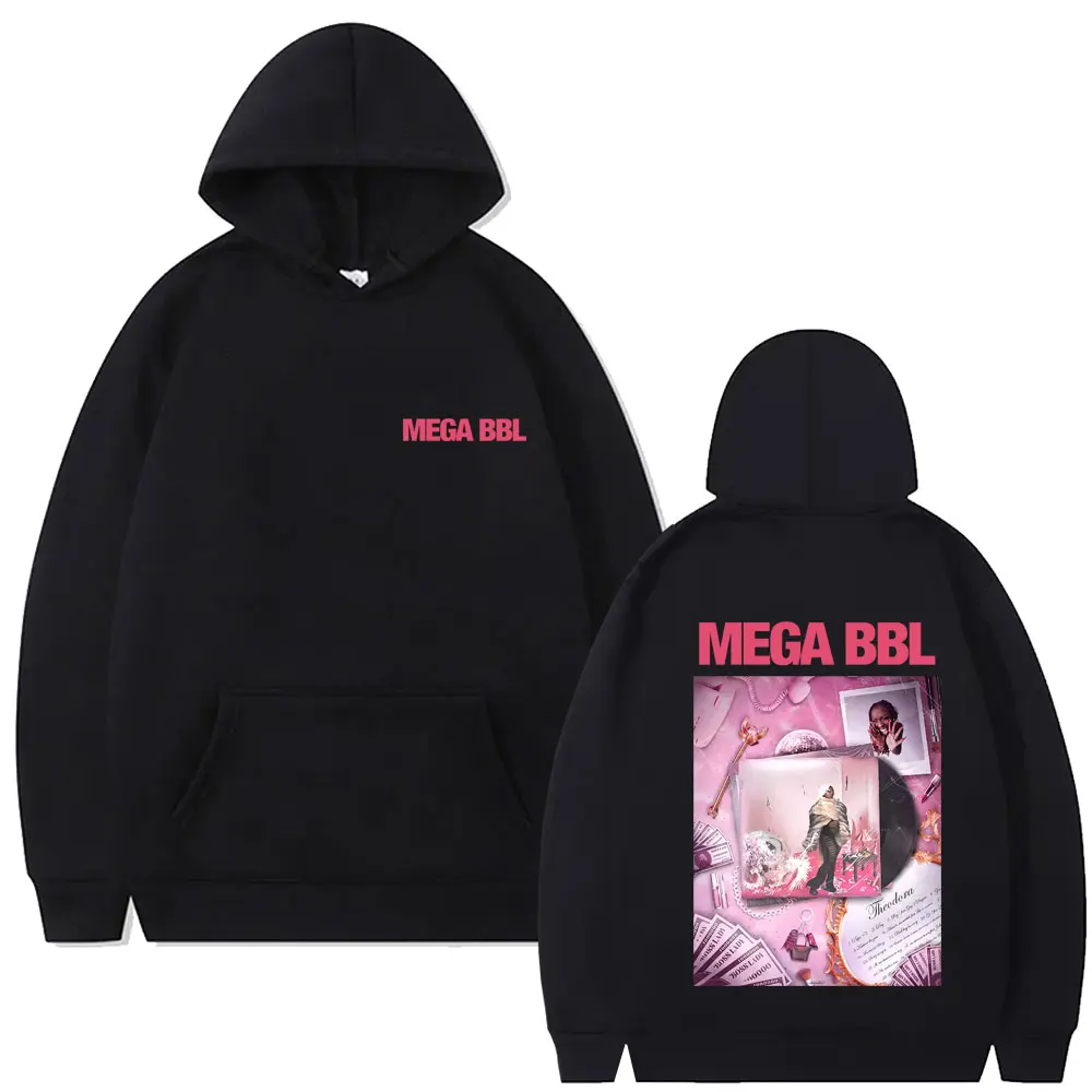 

Theodora Mega Bbl Album Graphic Hoodie Men Women Clothing Fashion Oversized Hooded Sweatshirt Man Casual Vintage Fleece Hoodies