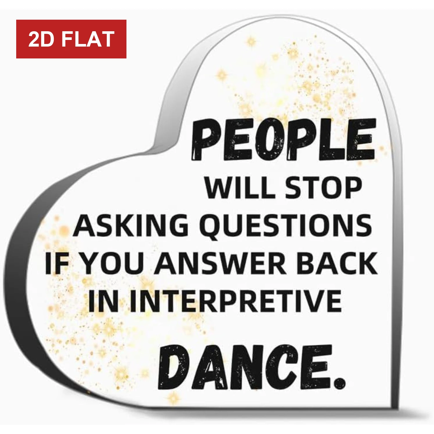 Funny Dance Office Desk Sign 
