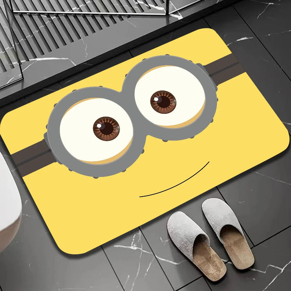 Cartoon Movies Minions Floor Mat Doormats Home Carpet Foot Mat Bathroom Absorbent Mats Anti-Slip Mats Home Decor Supplies