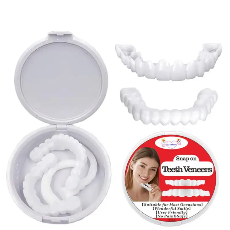 Beauty And Health Upper Teeth Lower Teeth Practical Durable Geeth Guard Oral Care Wear Resistance Comfortable Denture Set Simple