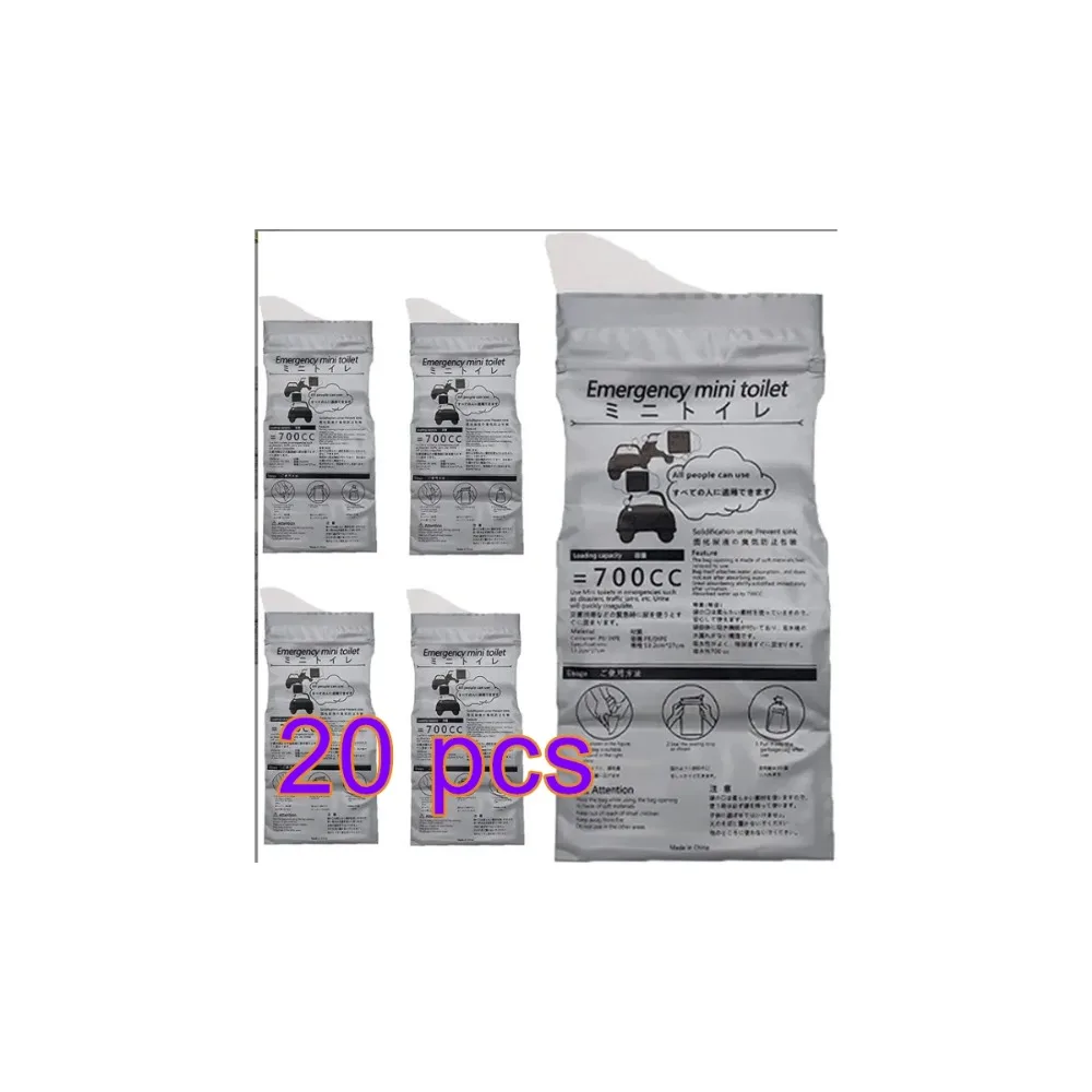 Outdoor Emergency Urinate Bags 700ml Easy Take Piss Bags Travel Mini Mobile Toilet for Baby Women Men Vomit Bag