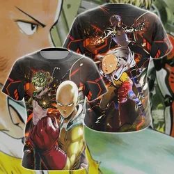 Anime One Punch Man 3D Printed T-Shirts Men Women Fashion Streetwear Oversized Short Sleeve T Shirt Male Tees Tops Man Clothing