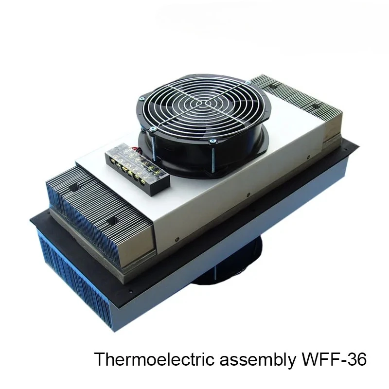 200W Thermoelectric Cooling System Peltier Assemblies Air to Air Cooler for Communication Cabinets 12/24V/48V High Efficiency