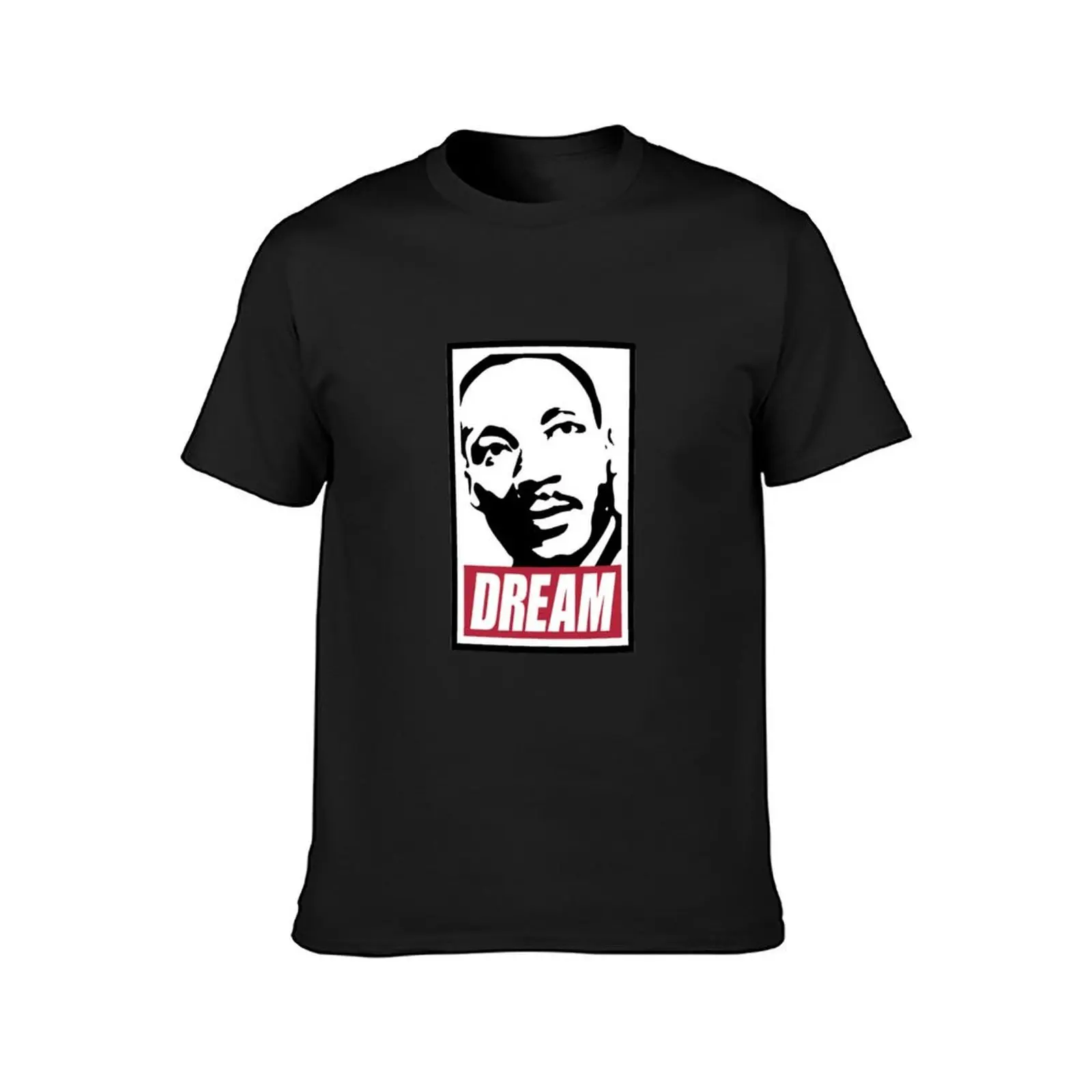 x Dream MLK T-Shirt sports fans boys whites quick-drying hippie clothes heavy weight t shirts for men