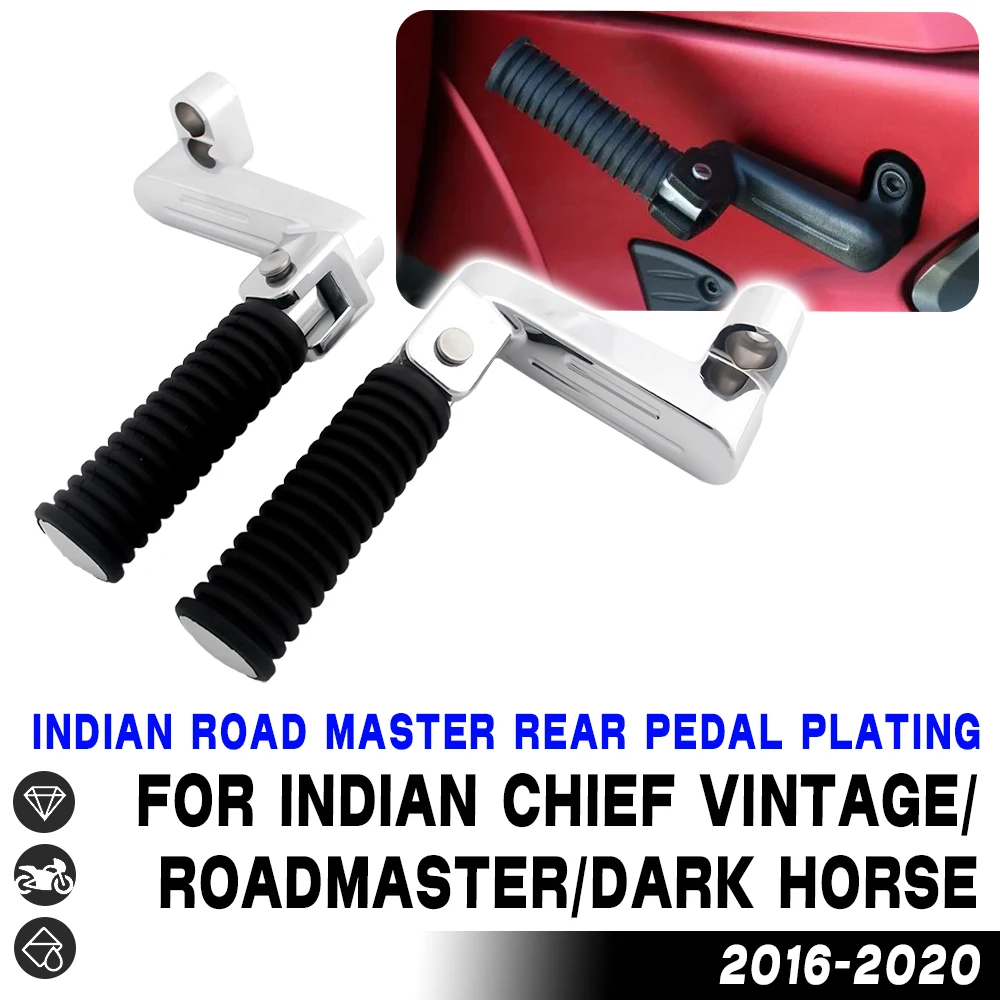 

Motorcycle Accessories Passenger Foot Pegs Kit Replacement For Indian Chief Chieftain Roadmaster Springfield Rear Foot Rests