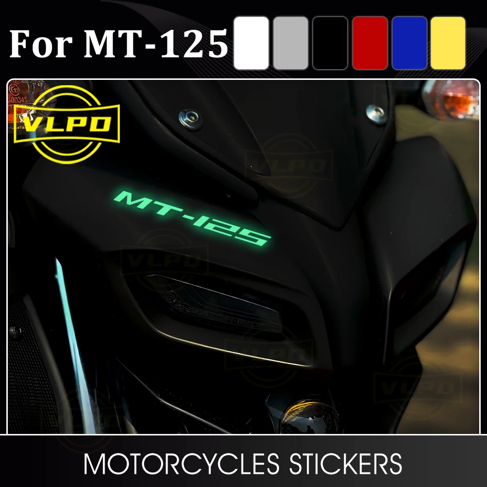 Motorcycle Sticker Waterproof Decal for Yamaha MT125 Stickers MT 125 MT-125 Accessories 2014 2017 2018 2019 2020 2023 2024 2025