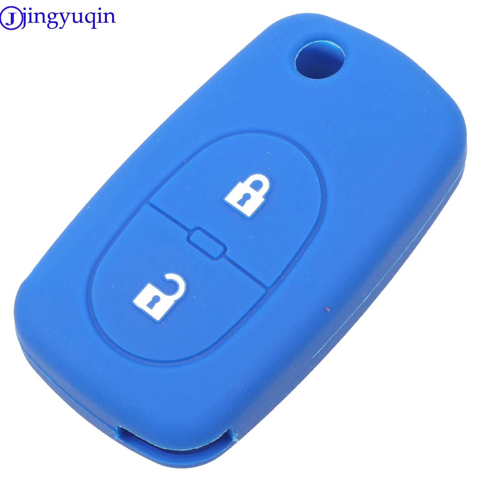 jingyuqin 2B Silicone Remote Car Key Shell Cover Case For Audi TT A2 A4 A6 A8 Quattro Styling Folding Flid Key Case