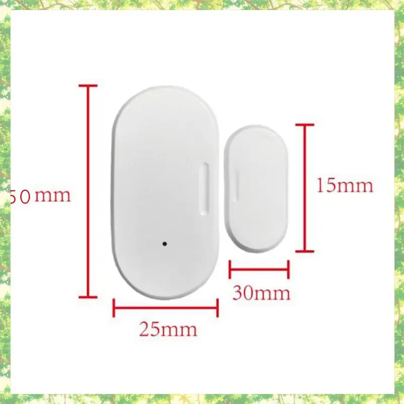 Smart-10X Tuya Zigbee Датчик двери и окна Умная автоматизация Защита безопасности Приложение Smartlife Сигнализация Дистанционное нажатие в реальном времени