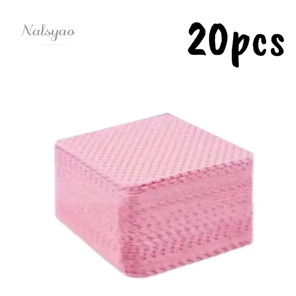 200/400pcs Lint Free Nail Wipes Gel Cleansing Tissues Aluminum-Free Nail Polish Remover Pads for Beauty Cleaning Care view 6