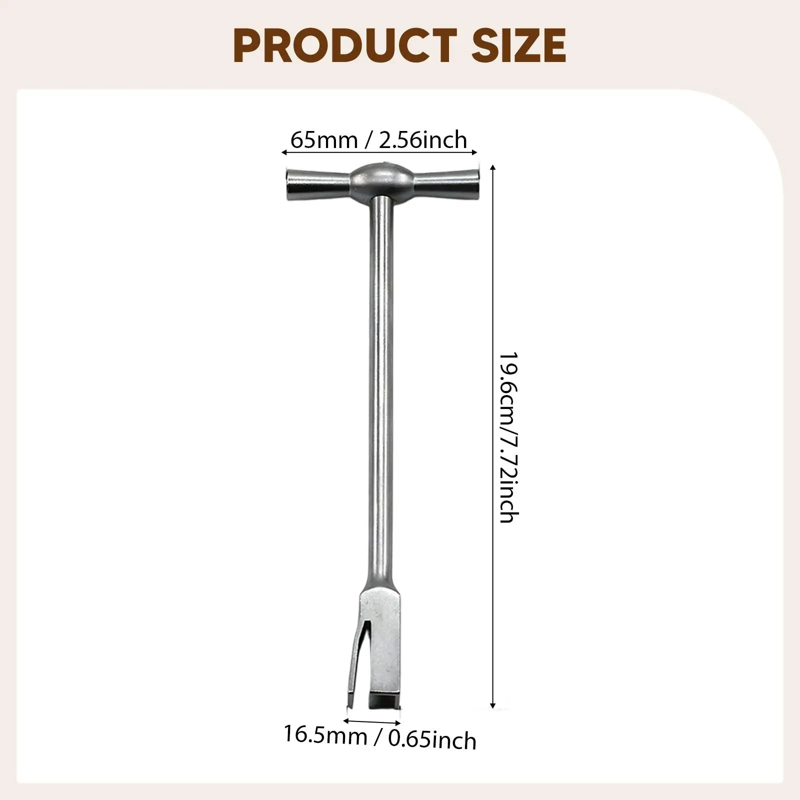 

Портативный инструмент для настройки пианино, металлический регулятор обратной регулировки для ремонта и обслуживания фортепиано