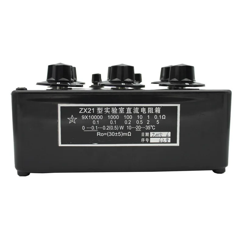 ZX21 Precision Variable Decimal Resistance Resistance Box 0.1R Rotary DC Standard Adjustable