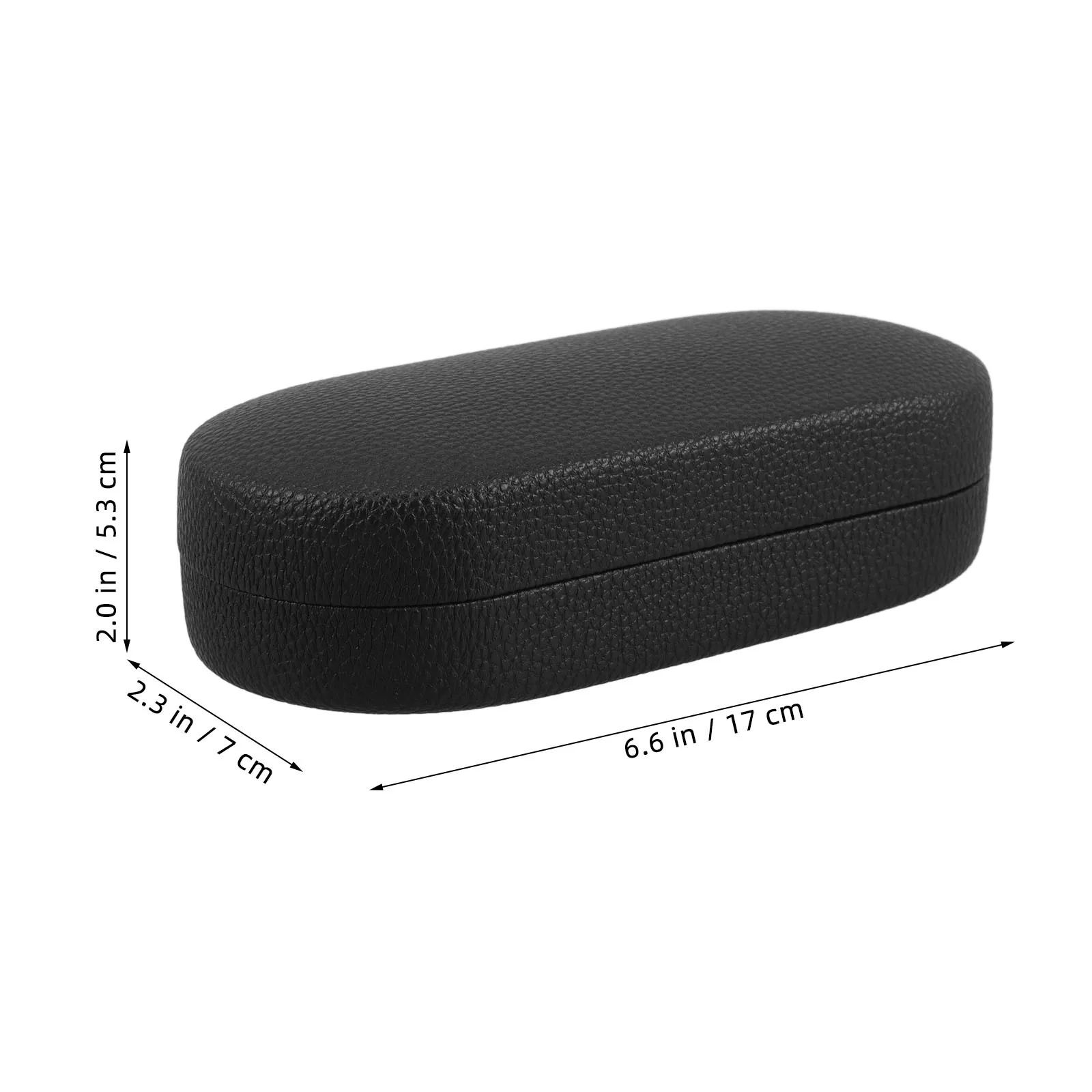 Custodia per occhiali da sole di grande capacità Custodia rigida per occhiali Custodia da viaggio con cerniera per occhiali oversize Durevole unisex