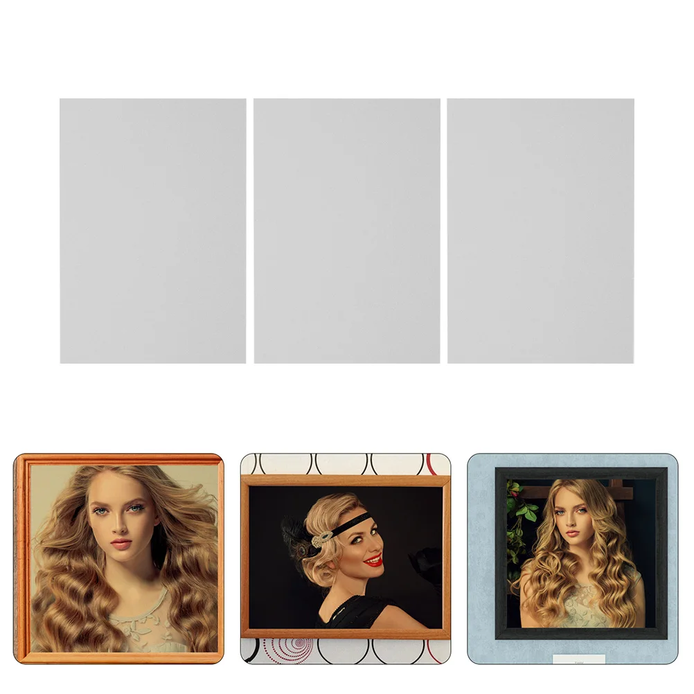 3 Stück Sublimations-Aluminium-Rohlinge, Metallbleche, DIY-Fotorahmen, Wandposter, Schild, rostfrei, glatte Oberfläche, klarer Druck, langlebig