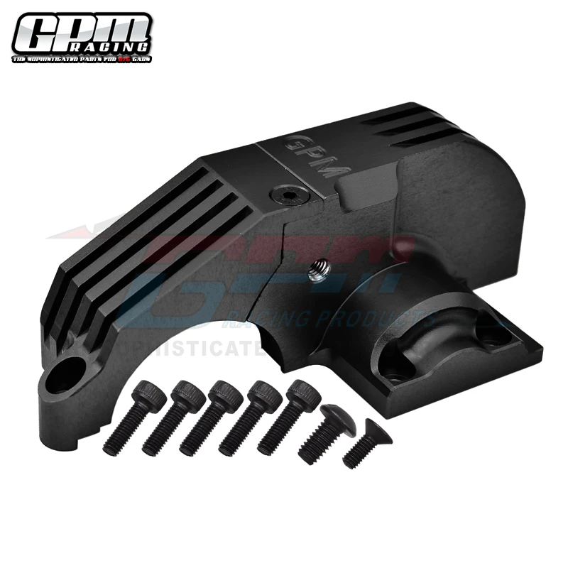 Capa de engrenagem principal de alumínio GPM para TRAXXAS 1/10 Maxx W/WideMaxx 1/8 6S Maxx Slash