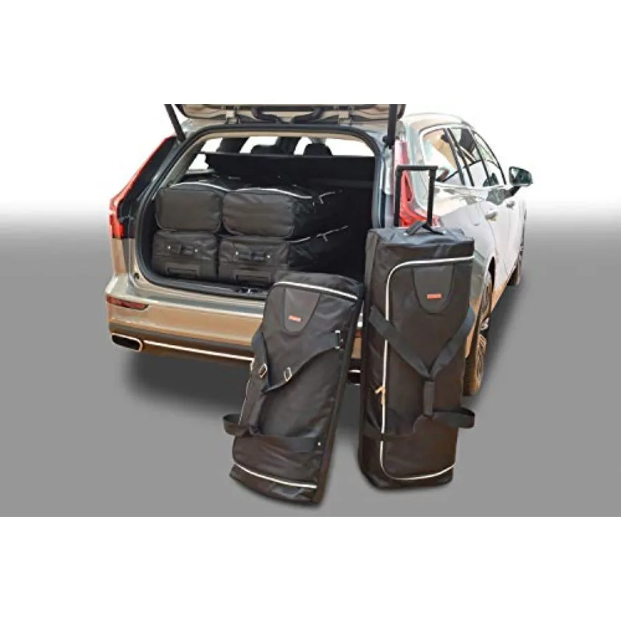 

Travel bags set for airport and business trips: durable polyester, black color, lightweight and TSA-approved design