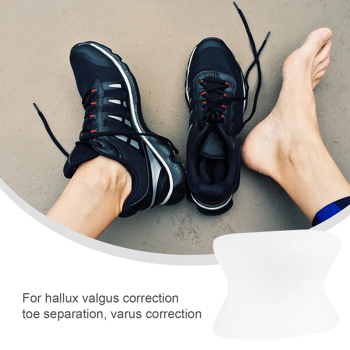 

Toe Spacers Bunion Corrector Foot Alignment Tool Pain Relief Reusable Washable Foot Care Device Walking Running Hiking 5