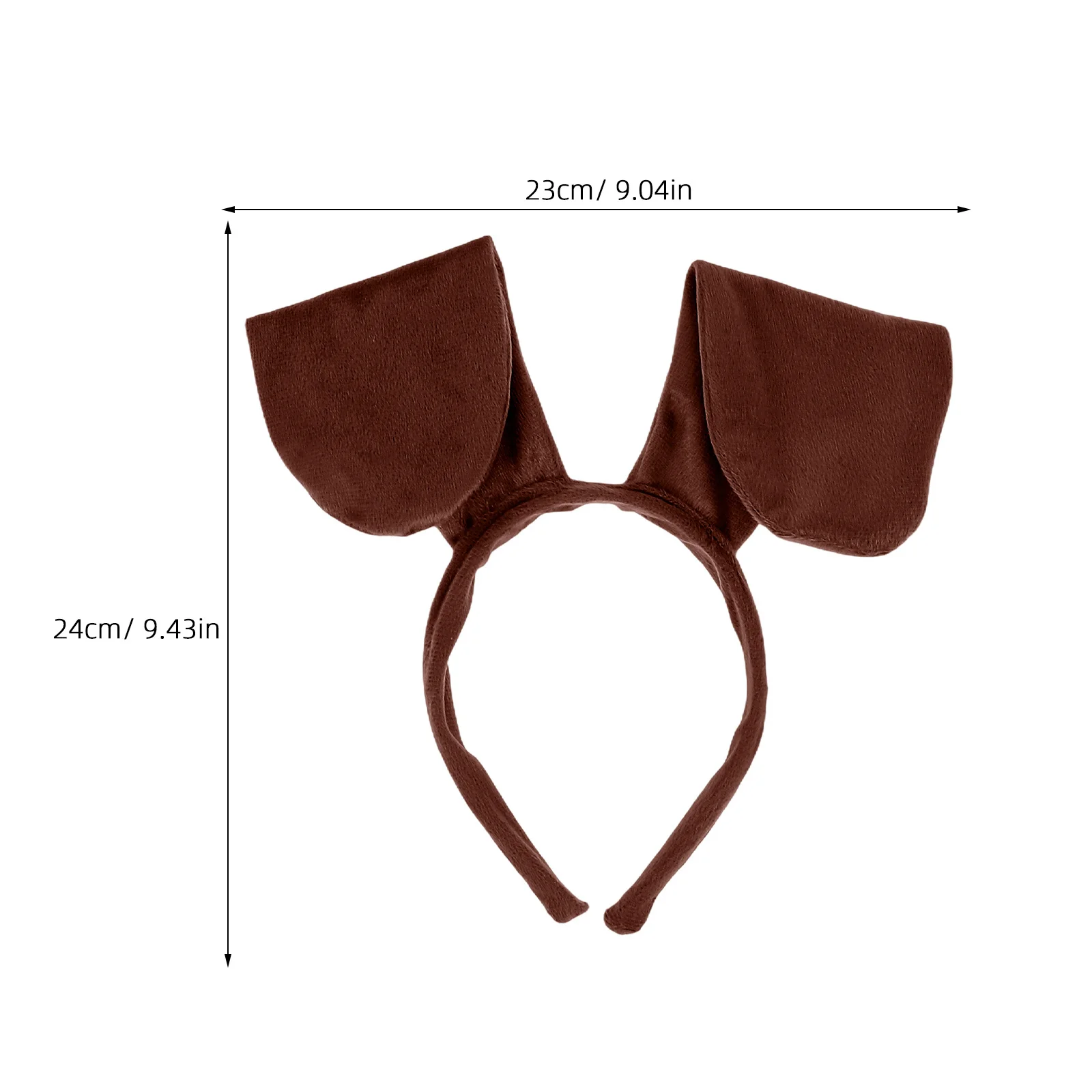 1 ensemble de costumes de chiot pour enfants, adorables oreilles de chien, bandeau, queue, nez, nœud papillon, déguisement de fête d'halloween, Costume de chiot Cosplay pour enfants