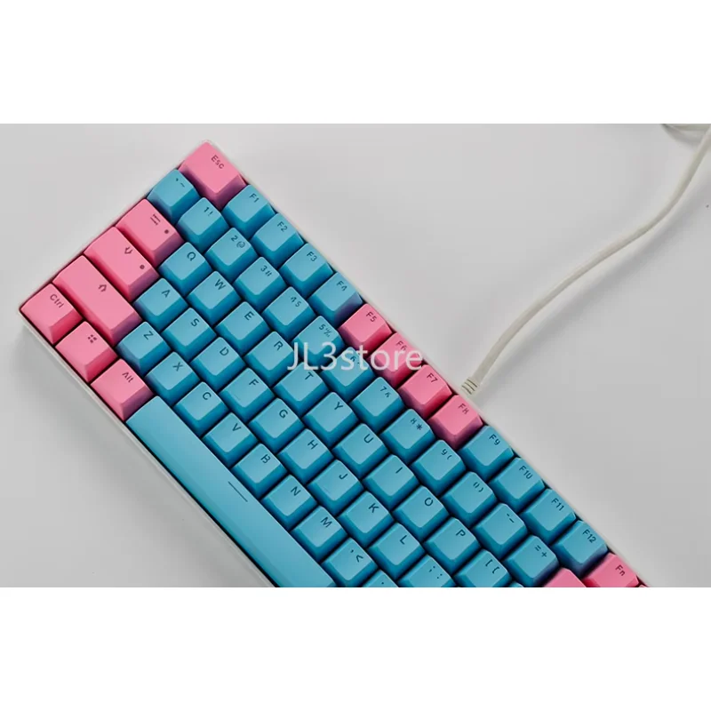 82-Key mechanical keyboard AK33/82/KBT RACE2 supplementary keycap PBT word transparent keycap