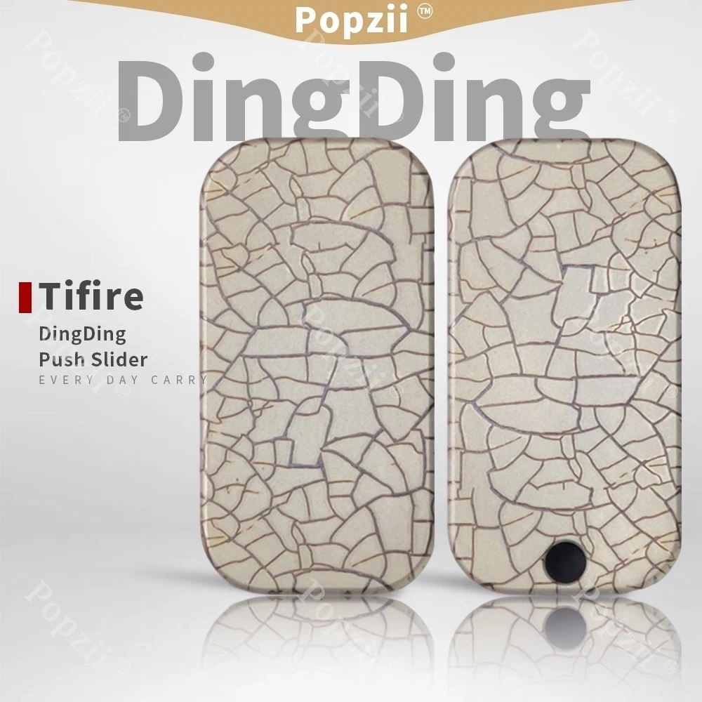 

Tifire Titanium alloy Mechanical Multi Orbit Push Slider DingDing Push Slider EDC Fidgeting toy Office Stress Relief Gadgets