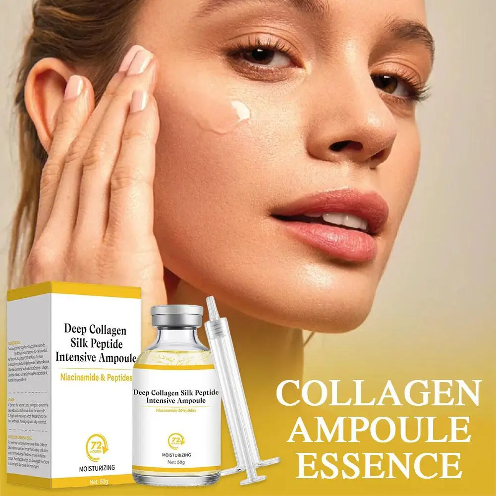 

Korean Collagen Peptide Intensive Firming Essence - Deep Revitalizing Glow Boosting Moisturizing Anti-Wrinkle Ampoule Serum