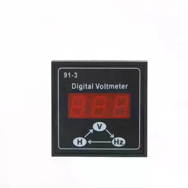 

91-3 Digital Voltmeter For Generator Single Phase 3 Phase Voltage Meter Digital Display Current Meter With LED Display