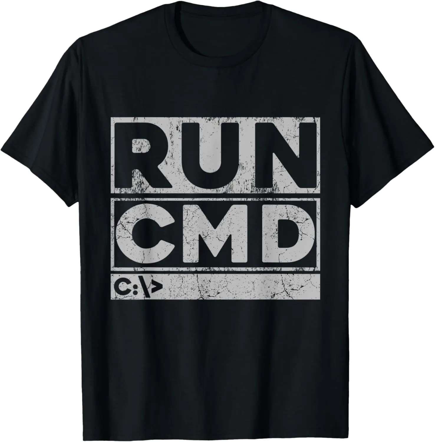 RUN CMD - تي شيرت Itler Computer Scientist Programmer Systemadmin