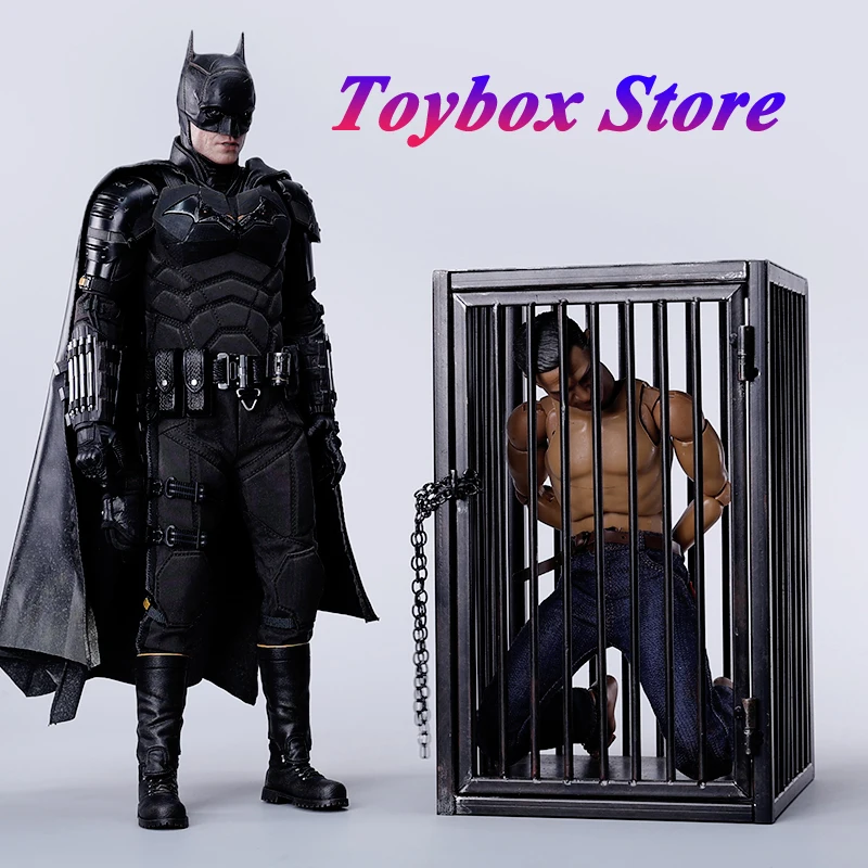 MMMtoys M2413 1/12 Action Figure Prison Cage Cosplay Mini Metal Model Toys Accessory For 6