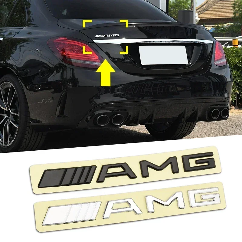 

3D-наклейки из хромированного ABS-пластика с буквами и цифрами для заднего багажника Mercedes-Benz A, B, R, G-класса, GLK, GLA, W204, W251, W463, W176