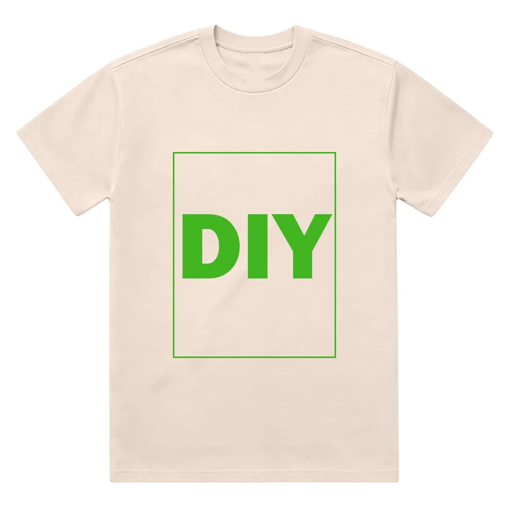 DIY Custom Cotton Tees Women Men Clothing Customized Graphic T Shirt Summer High Quality Soft O-neck Short Sleeve Casual Clothes image 5
