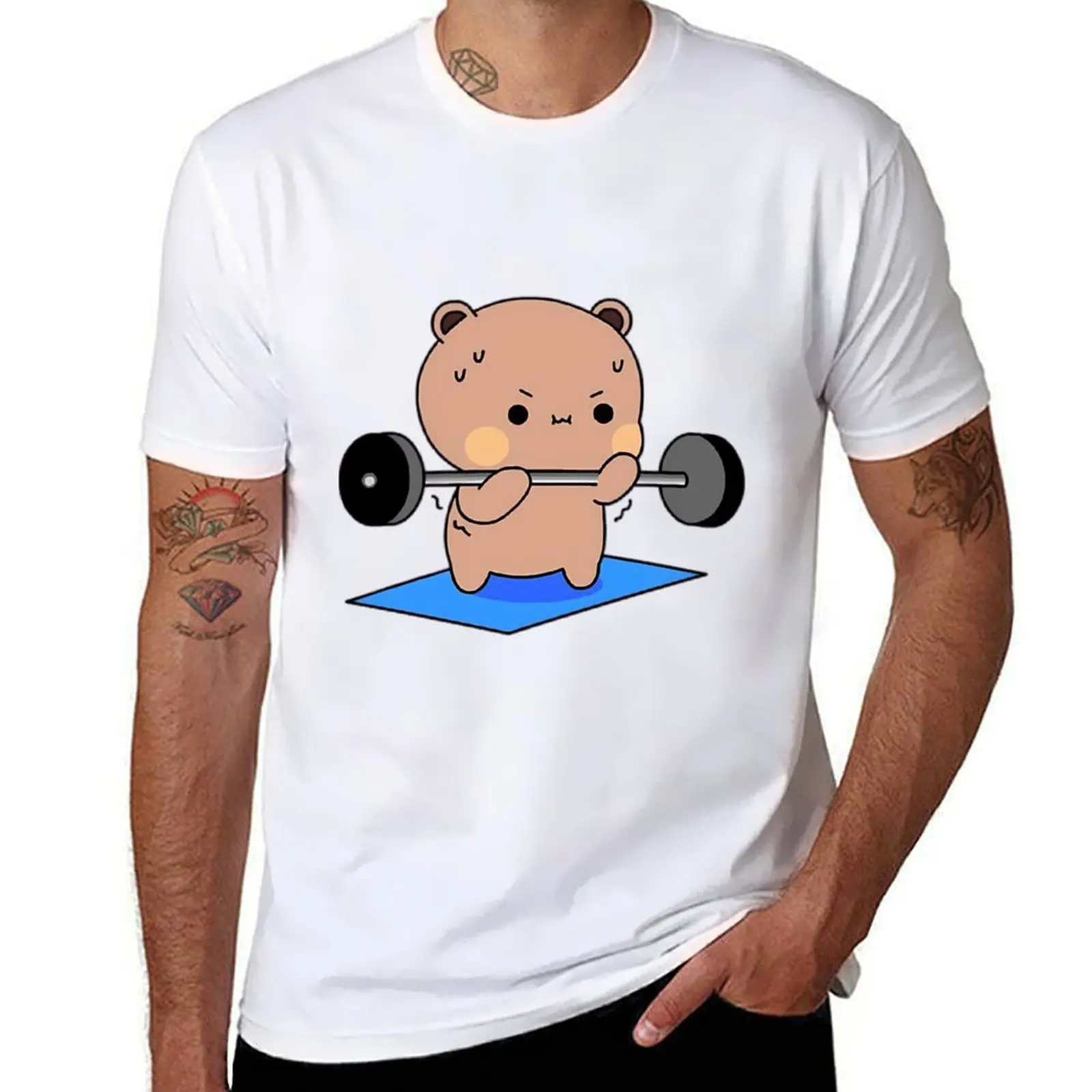 

Bubu Dudu T-Shirt Casual Street Style Short Sleeve Tee