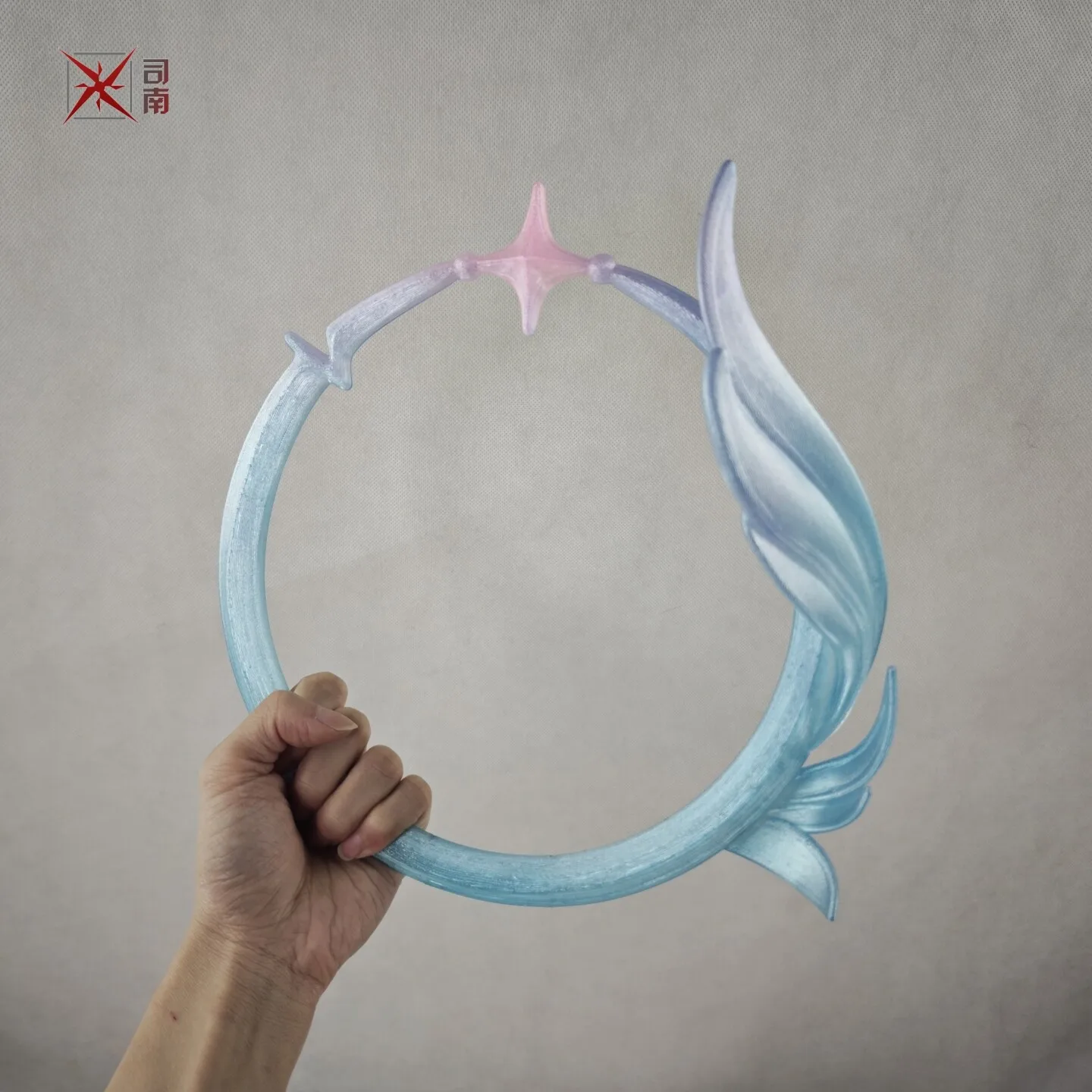 Aemeath Cosplay Prop Halo Microphone Wuthering Waves Headwear Accessory 3D Handmade Halloween Headdress Carnival Party Role Play