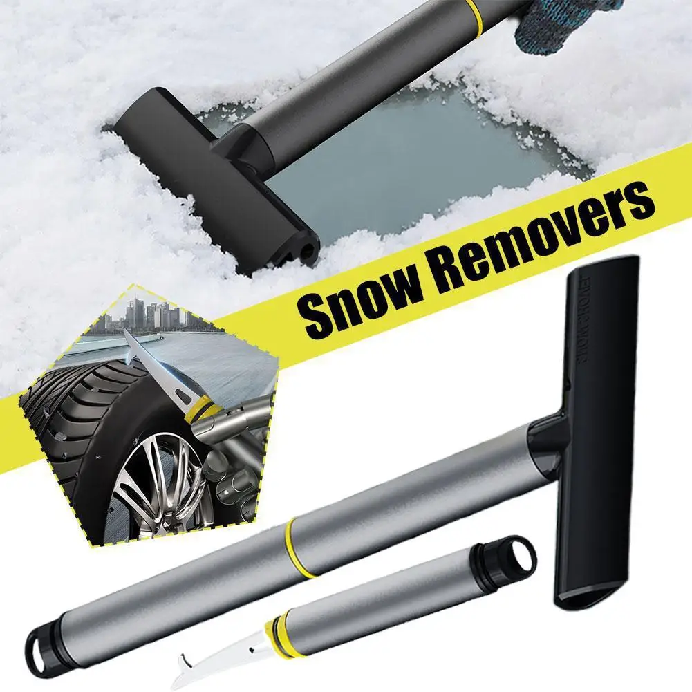 

Multifunctional Alloy Snow Removal Shovel Car Defrosting Glass Snow Scraper Multi-functional Automobile Deicing Gravel Supplies