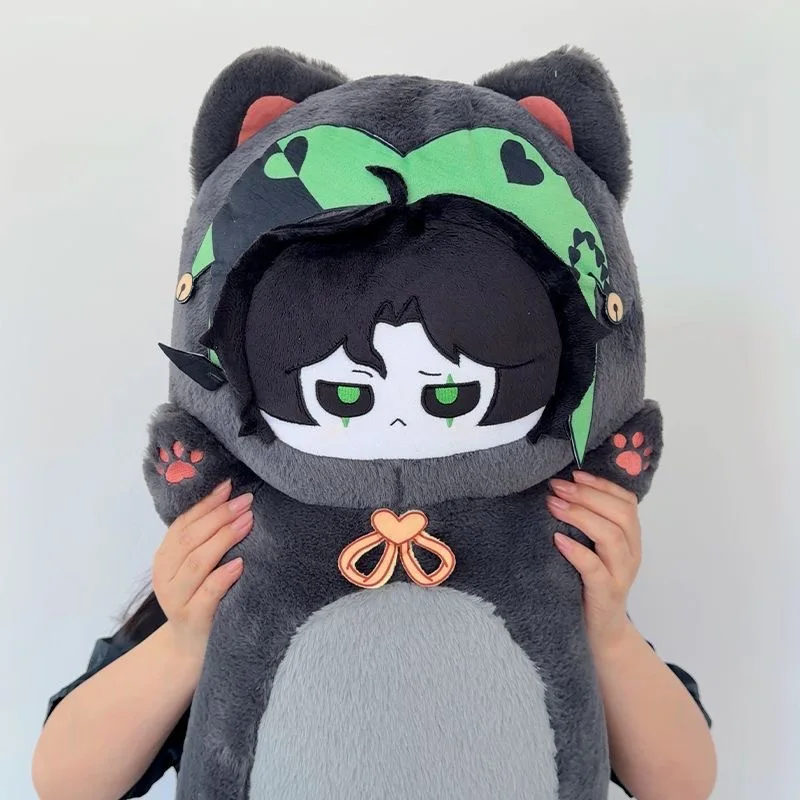 The Freak Circus Pierrot Harlequin Jester Cosplay Body Pillow 80cm Same Character Plush Cushion Halloween Gift Anime Merchandise - view 5
