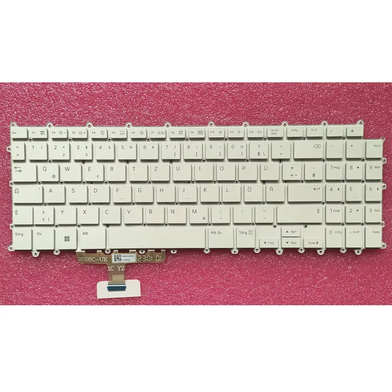 

Новая клавиатура для ноутбуков LG 15Z90R 16Z90R 16Z90RS, версия GR, белая