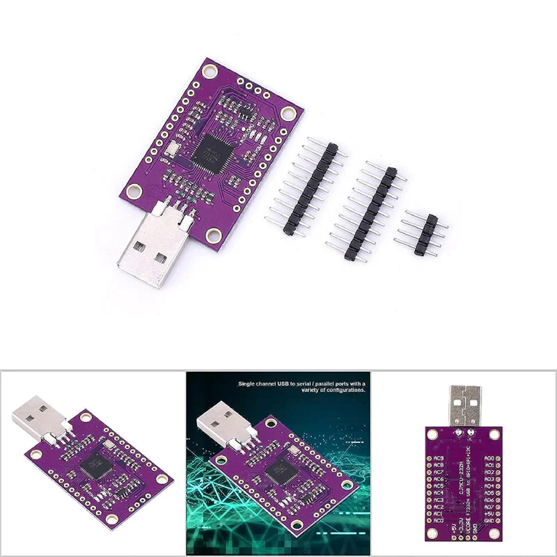 Module multifonction haute vitesse B30C-CJMCU FT232H USB vers JTAG UART/FIFO SPI/I2C, installation facile, facile à utiliser