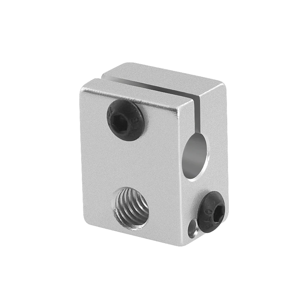 Aluminium V6 Heat Block For V5 V6 J-head Extruder HotEnd 3D Printers Parts Heater Hot End Heating Accessories 20*16*12 mm