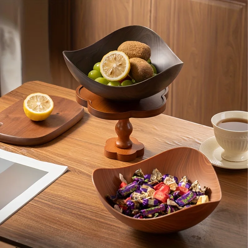 Wood Grain Serving Bowl 5
