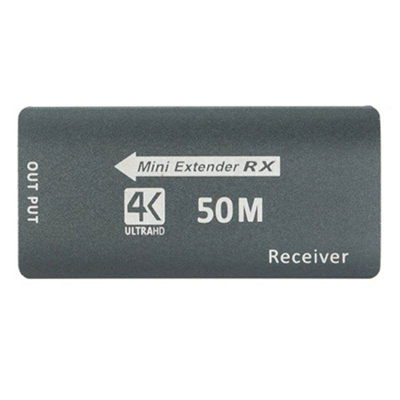

Удлинитель HDMI 4K по CAT6 до 50 м (TX/RX) — Хит продаж, в наличии