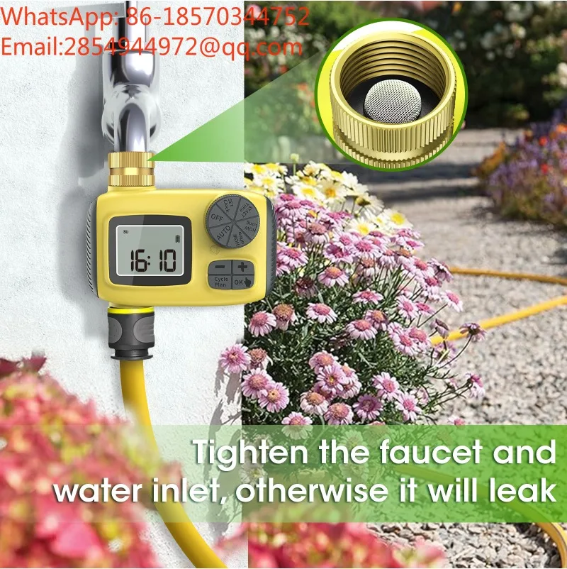 New Product 3 Sets of Watering Timers, Garden Automatic Watering Irrigation Controller, Timing Valve