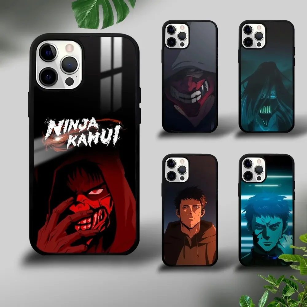 N-Ninja K-Kamui Anime Phone Case For iPhone 16 15 14 13 12 11 Pro Xs Max Mini Plus Celulares Hard Funda