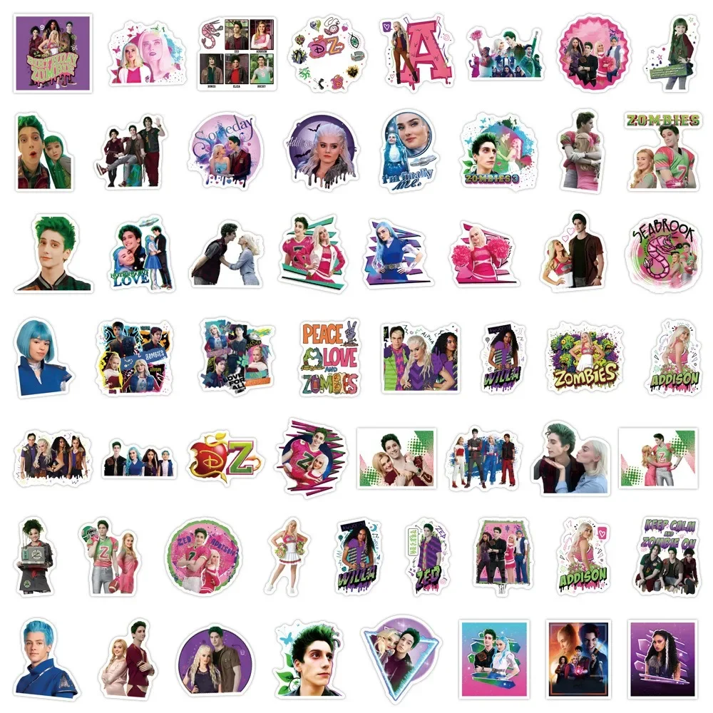 55 قطعة فيلم زومبي عالية الكتابة على الجدران ملصقات حقيبة أجهزة الكمبيوتر المحمولة الهواتف سجل القصاصات كوب ماء الغيتار DIY بها بنفسك تزيين الشارات #6