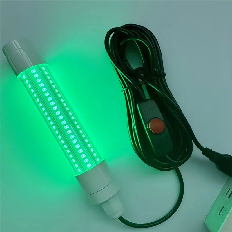 USB الأسماك جذب ضوء في الهواء الطلق LED سطوع عالية تحت الماء جذب ضوء طوف الصيد لمياه البحر العذبة