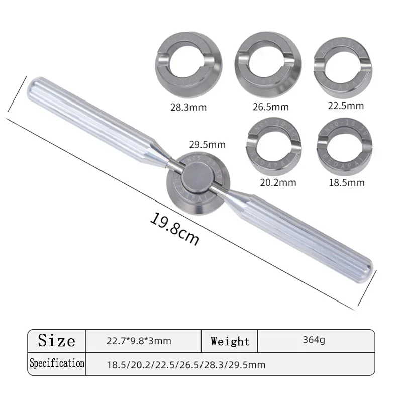 فتاحة علبة الساعة الخلفية مناسبة لصانع الساعات الاحترافي رولكس تيودور، أداة إغلاق مقاومة للماء، مجموعة أدوات إصلاح ساعة اليد
