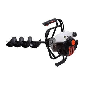 

High-performance ground drilling rig Petrol-powered soil hole digger Portable hole excavator